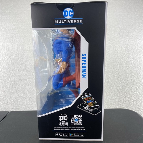 DC Multiverse Superman For Tomorrow SUPERMAN 12" Inch Statue McFarlane Toys 2023 - Picture 7 of 7